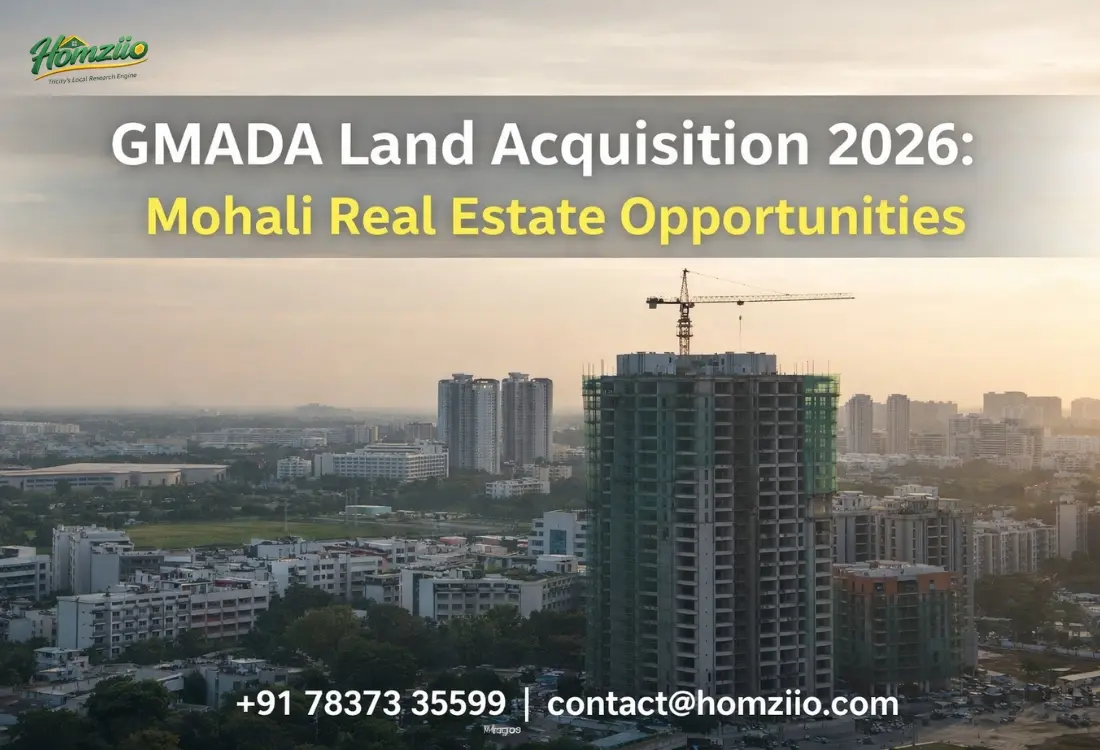 GMADA Land Acquisition 2026: 502 Acres in Mohali to Boost Real Estate Growth