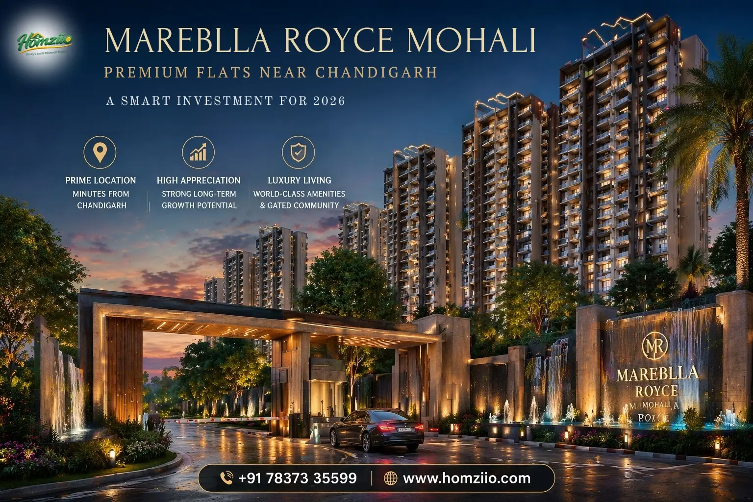 Mareblla Royce Premium Flats Near Chandigarh: A Smart Investment for 2026
