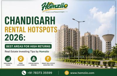 Chandigarh Rental Yield Hotspots 2026: Best Areas for High Returns | Real Estate Investing Tips by Homziio