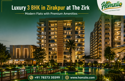 Luxury 3 BHK in Zirakpur at The Zirk | Modern Flats with Premium Amenities