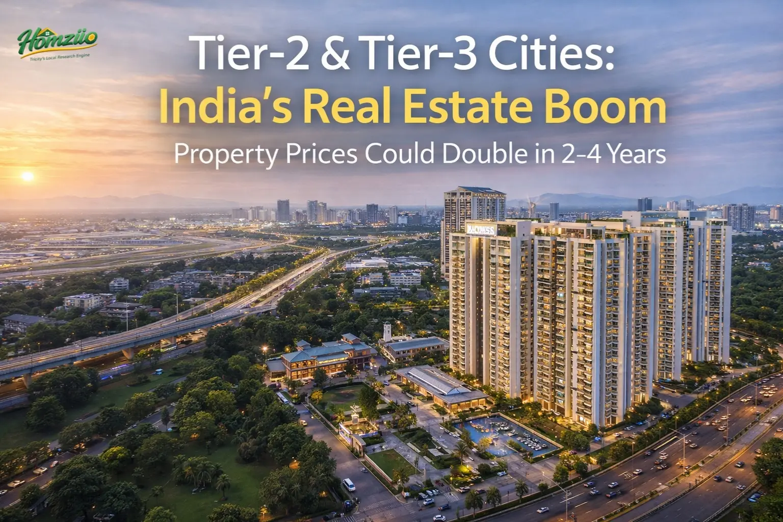 Tier-2 & Tier-3 Cities: India’s Next Real Estate Gold Rush Where Property Prices Could Double in 2–4 Years