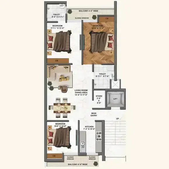 Shiva Motia Aero Greens Aerocity Mohali | Best 3/4 BHK Independent Floors | RERA Approved | GMADA Approved – swimming pool