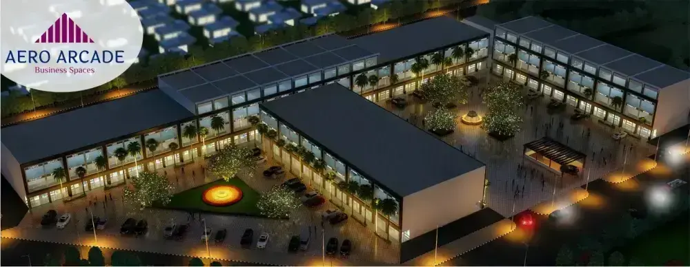 Aero Arcade Mohali: Prime Commercial Projects in Mohali | SCO, Shops, Booths on Airport Road in Zirakpur