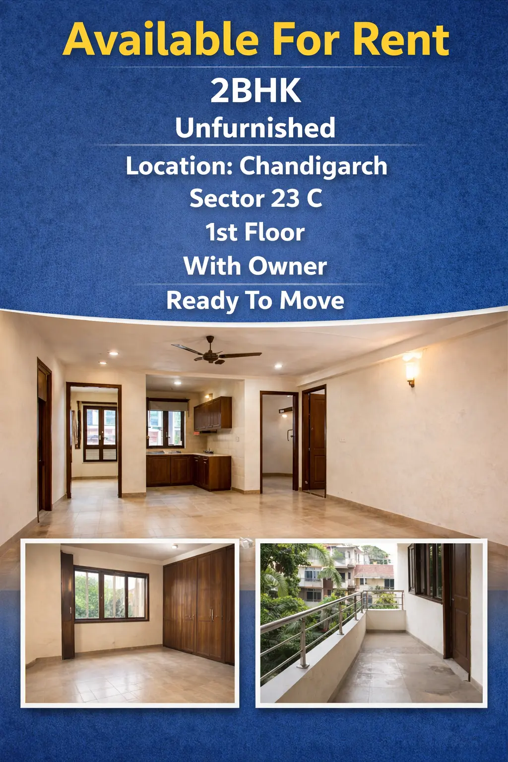 2 BHK ,Sector-23C