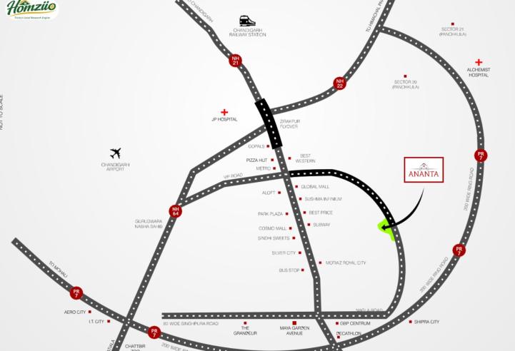 Ananta Homes Zirakpur – clubhouse