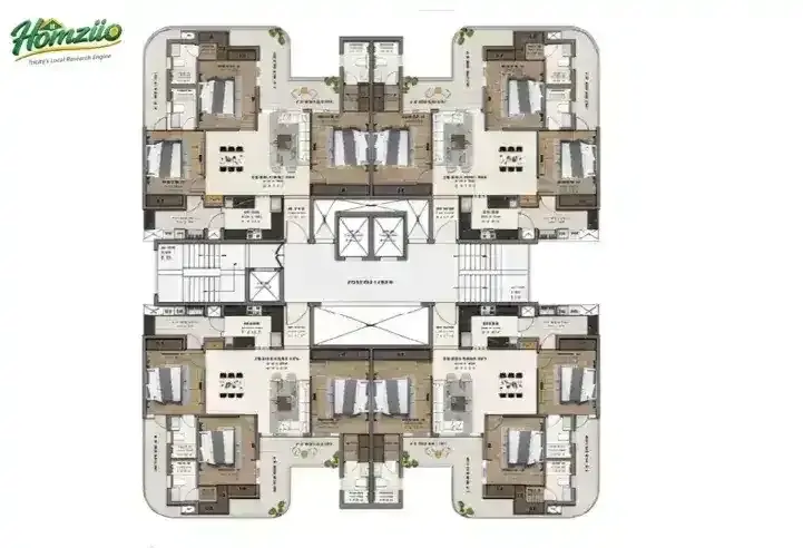 New Launch 3 BHK Luxury Flats at Atlantis Heights Zirakpur Mohali – clubhouse