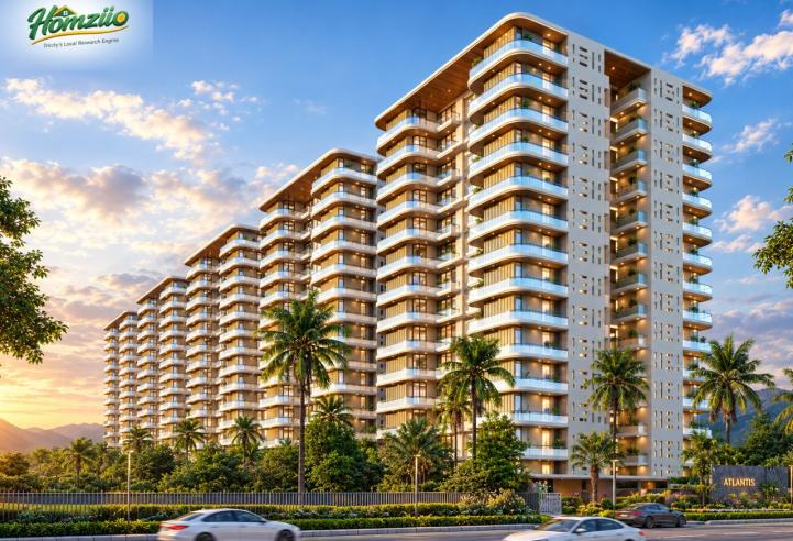 New Launch 3 BHK Luxury Flats at Atlantis Heights Zirakpur Mohali – elevation
