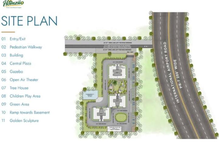 Krishna Atlantis Three Sixty Zirakpur: Luxury 3-4 BHK High-Rise Apartments on PR-7 Airport Road | Residential Project – interior