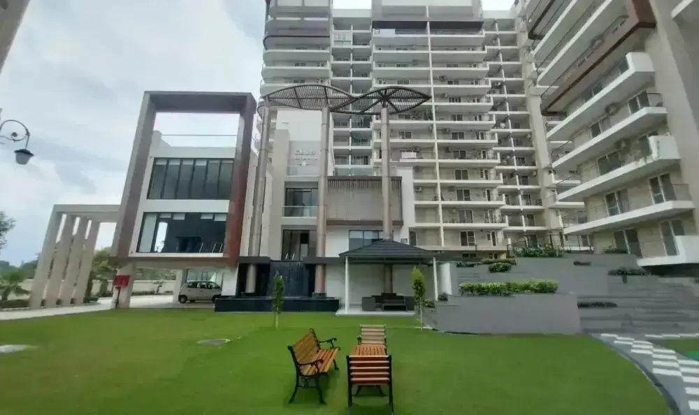 Aura Gazania Gazipur Road Zirakpur | Luxury 3BHK High-Rise Apartments in Zirakpur Residential Projects – elevation