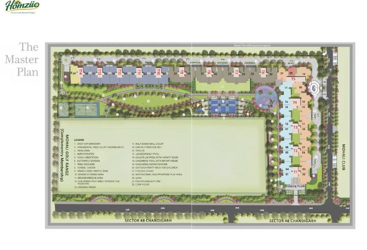 Beverly Golf Avenue Sector 65 Mohali | 3 &amp; 4 BHK Luxury Apartments | Best Residential Projects in Mohali | RERA Approved – terrace