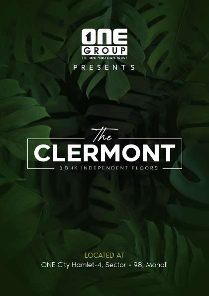 The Clermont brochure page 1