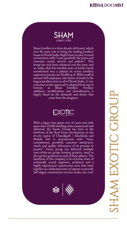 The Tiara New Chandigarh brochure page 3