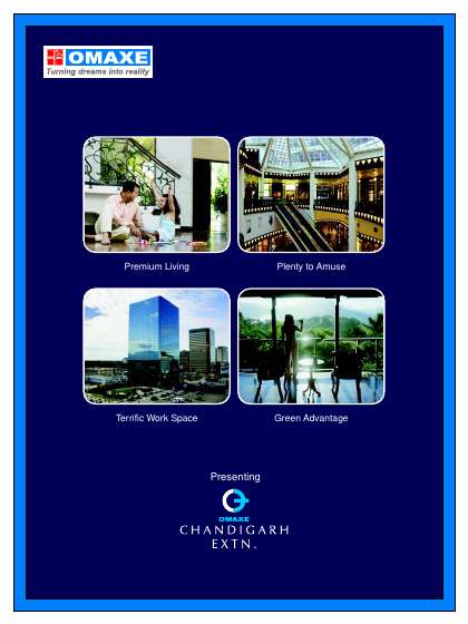 Omaxe Chandigarh Extension Mullanpur brochure page 1