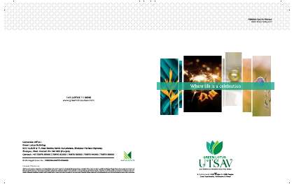 Green Lotus Utsav Zirakpur brochure page 1