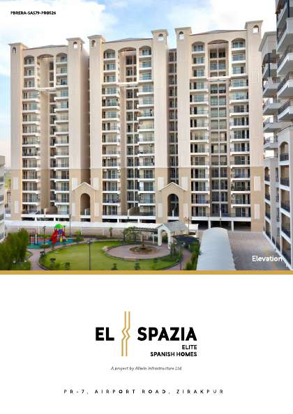 El Spazia Zirakpur brochure page 1