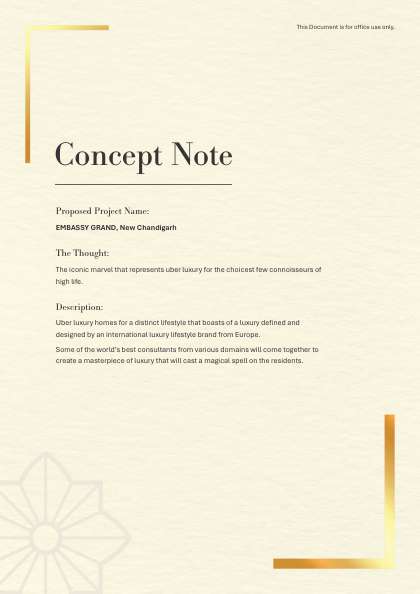 Embassy Grand New Chandigarh Mullanpur brochure page 2