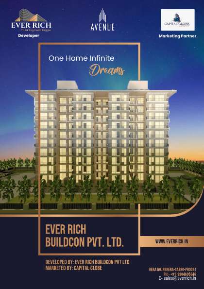 Ever Rich Avenue 125 Sector 125 Mohali brochure page 1