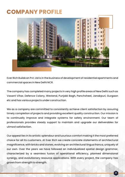 Ever Rich Avenue 125 Sector 125 Mohali brochure page 2