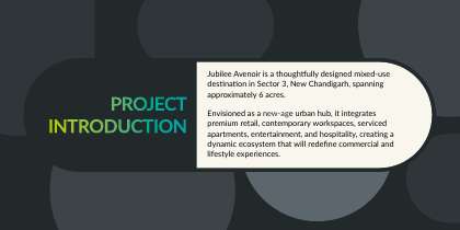 Jubilee Avenoir Sector 3 New Chandigarh brochure page 2