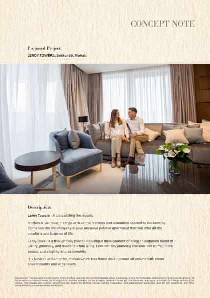 Leroy Towers brochure page 3