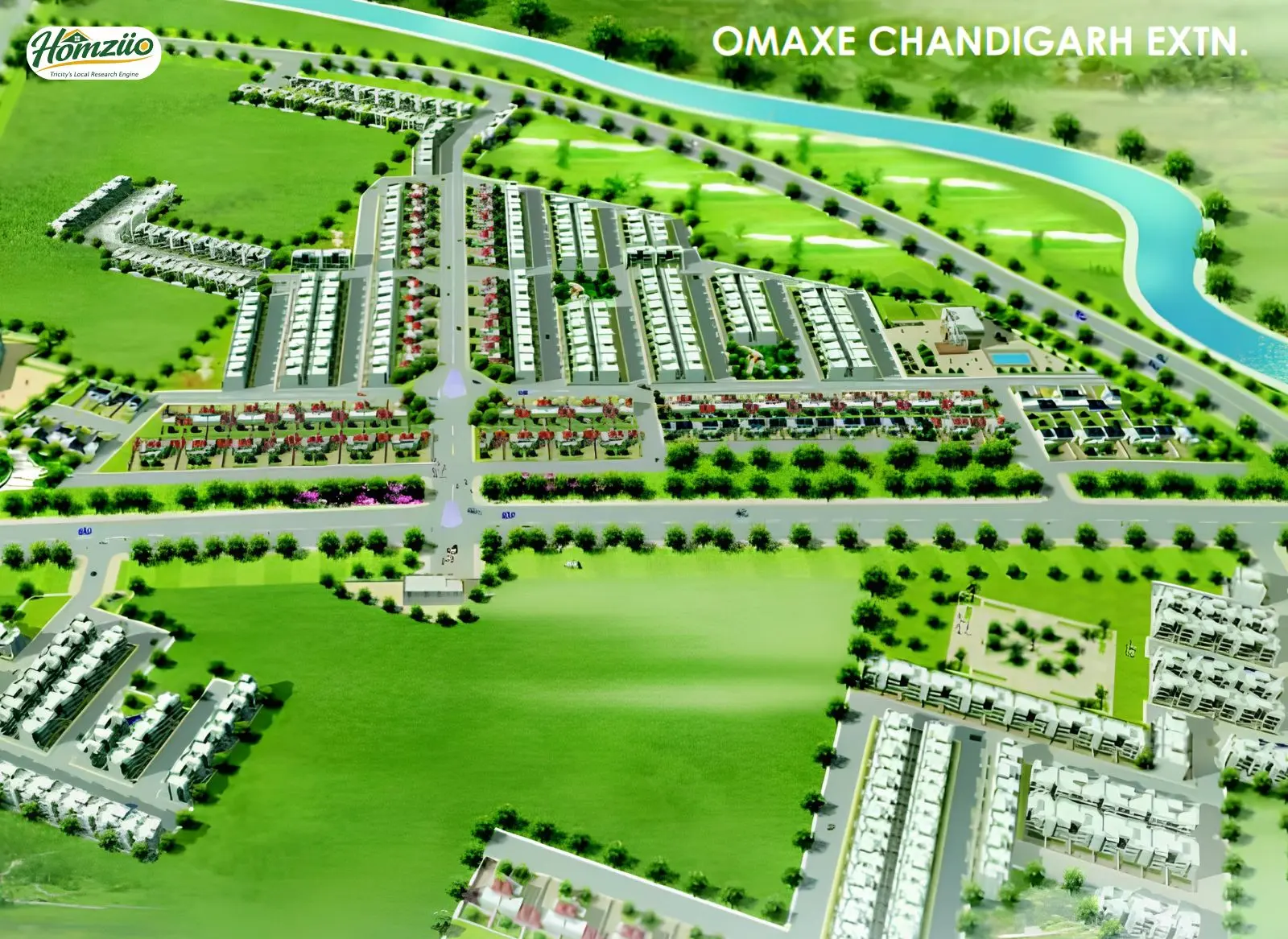 Omaxe Chandigarh Extension Mullanpur - Residential Plots in New Chandigarh | 200-500 Sq.Yd