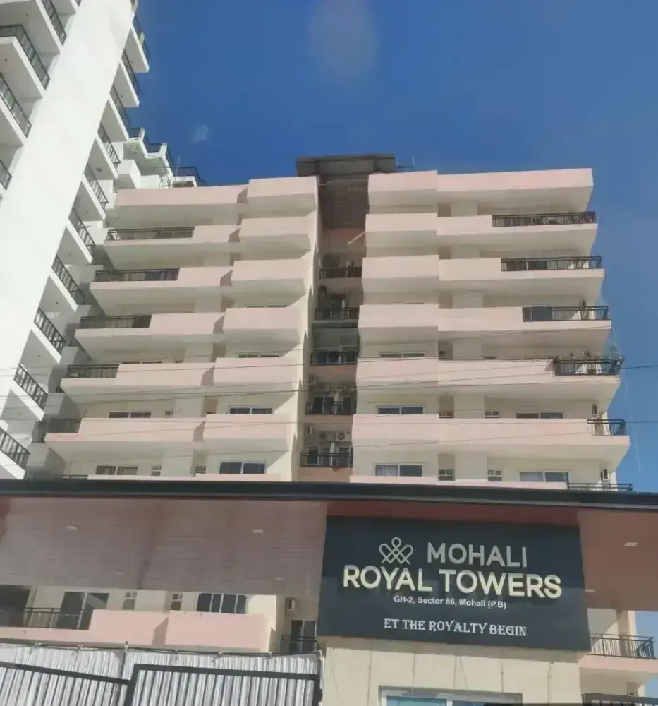 Mohali Royal Towers Sector 86 Mohali | Luxury 3 BHK High-Rise Apartments for Sale | Best Residential Projects in Mohali