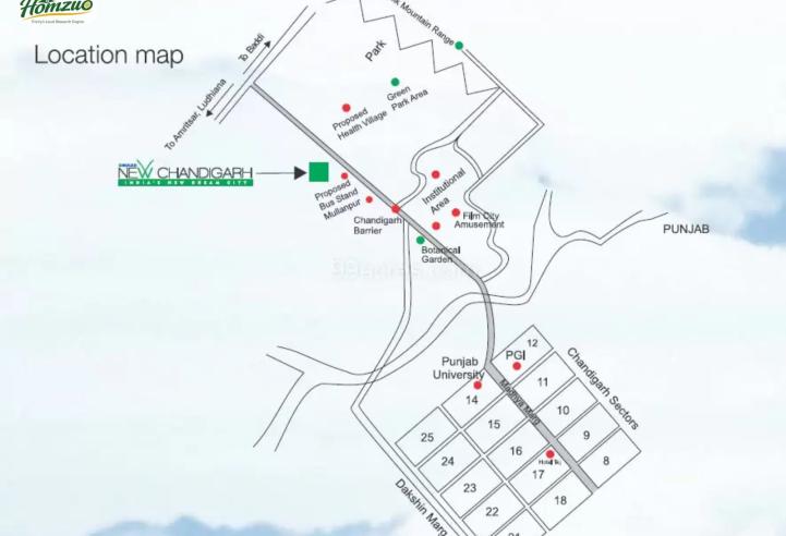Omaxe Mulberry Villas New Chandigarh: 4 BHK Duplex Villas in Mullanpur | Prices, Floor Plans & Amenities – amenities area