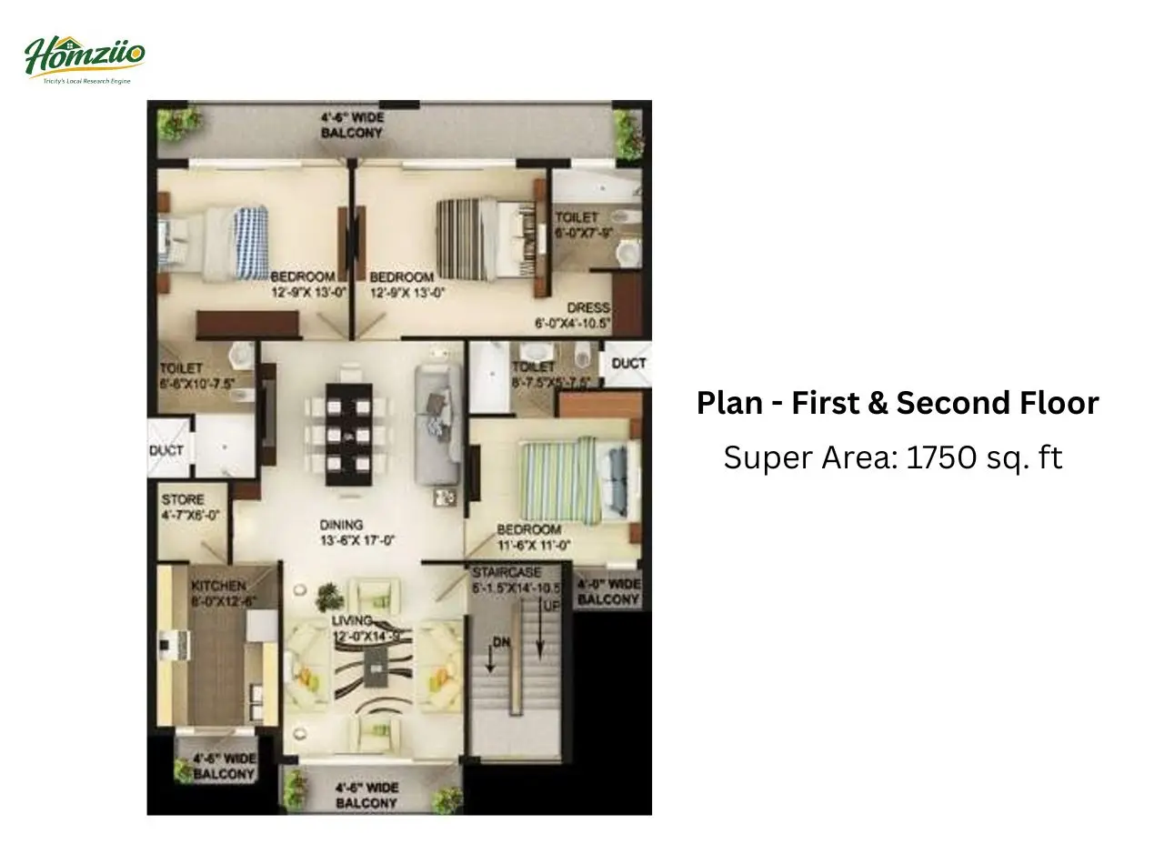 First & Second Floor-plaN floor plan
