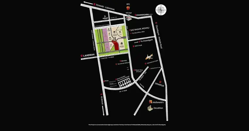 Kings Gate Mohali: Luxury Commercial Spaces in Sector 74A | Best Real Estate Projects in Mohali – interior