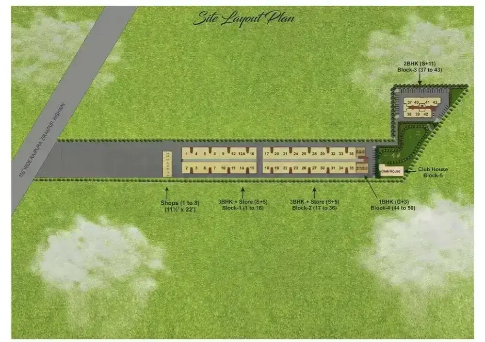 SBP Gateway of Dreams Zirakpur: Top Residential Projects in Zirakpur – swimming pool