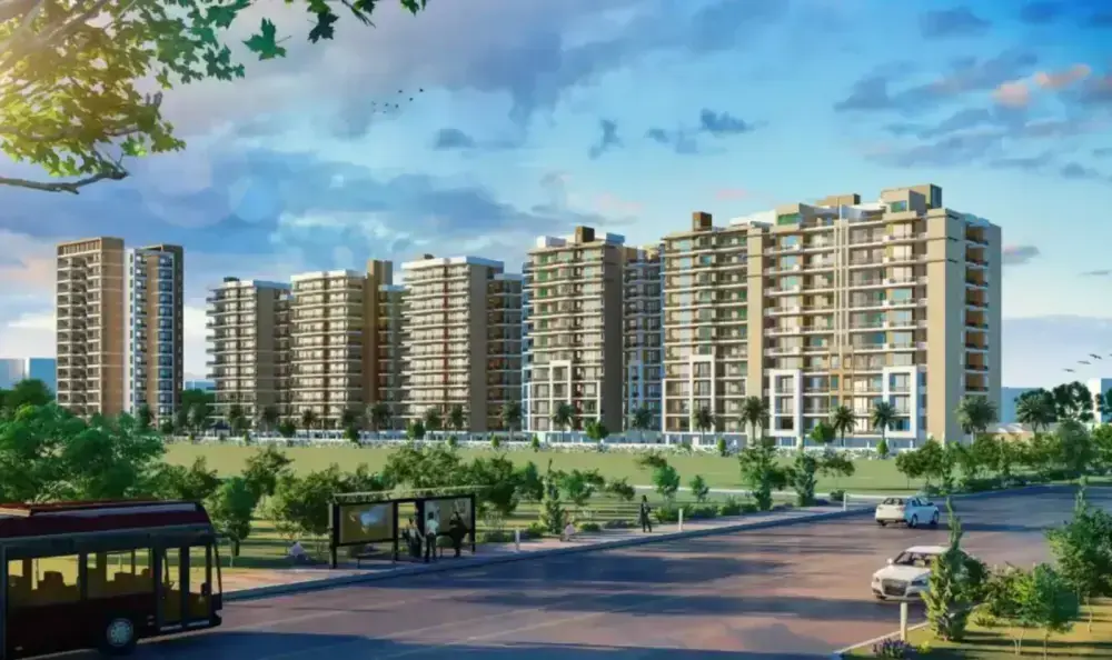 DD Altura Gazipur Zirakpur | Luxury 2BHK, 3BHK & 4BHK High-Rise Apartments in Zirakpur Residential Projects – lobby
