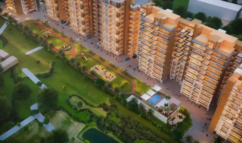 DD Altura Gazipur Zirakpur | Luxury 2BHK, 3BHK & 4BHK High-Rise Apartments in Zirakpur Residential Projects – elevation