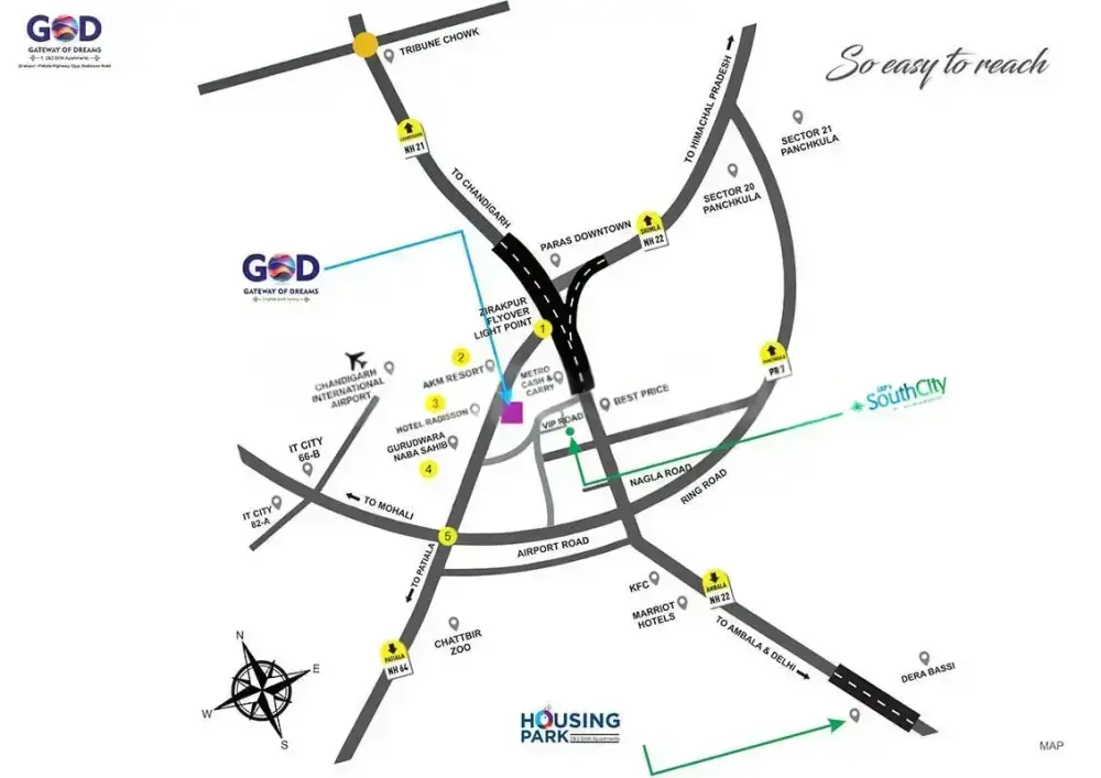 SBP Gateway of Dreams Zirakpur: Top Residential Projects in Zirakpur – interior