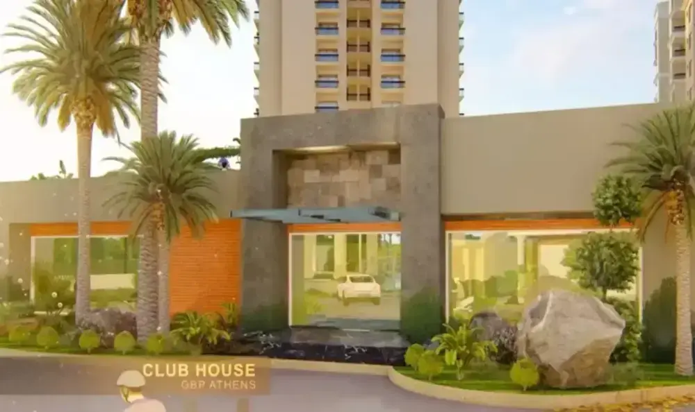 GBP Athens II Zirakpur: Luxury High-Rise Apartments on PR7 Airport Road – clubhouse