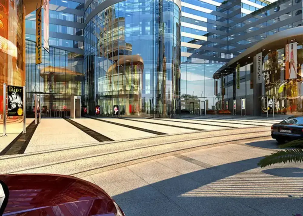 GBP Centrum Chandigarh-Ambala Highway Zirakpur | Mixed-Use Commercial & Studio Apartments – common area