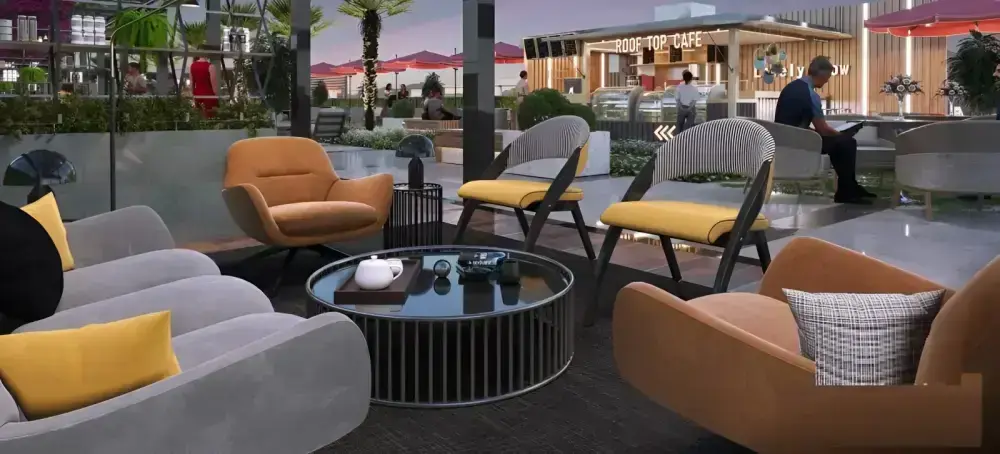GNG Alianza High Street Sector 91 Mohali: Best Commercial Projects in Mohali | Retail Shops & Showrooms for Sale in Zirakpur – terrace