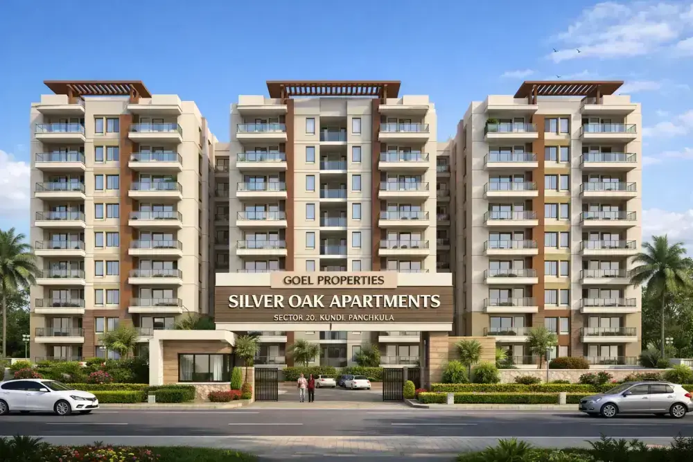 Silver Oak Apartments Sector 20 Panchkula | Best Residential Projects in Panchkula | Affordable High-Rise Flats for Sale