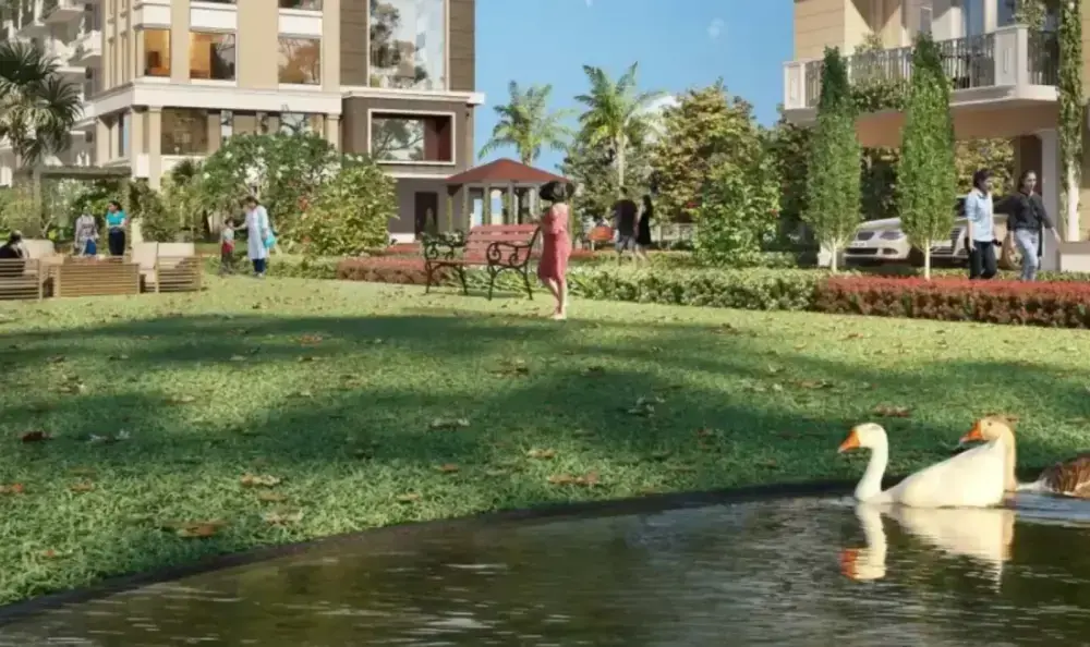 Green Valley Residencia Nagla Road Zirakpur | Luxury 3BHK Villa Floors in Zirakpur Residential Projects – clubhouse
