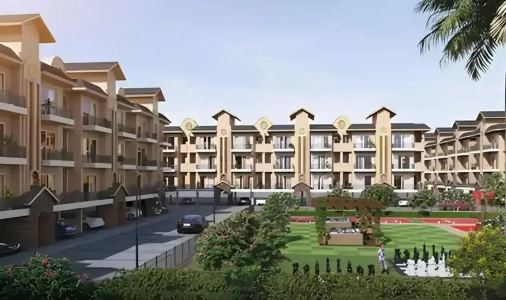 Greens Kataria Apartments Nabha Zirakpur: Best Residential Projects in Zirakpur | 2-3 BHK High-Rise Flats in Zirakpur – elevation