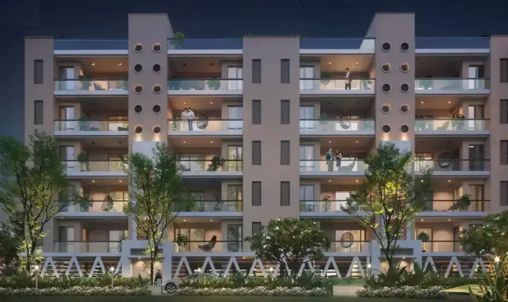 Hazel Wood Nabha Zirakpur | Luxury 3BHK & 6BHK High-Rise Apartments in Zirakpur Residential Projects – elevation