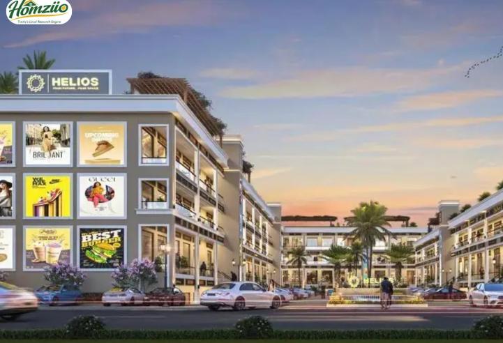 Helios – Commercial Showrooms & Shops on VIP Road, Zirakpur – elevation