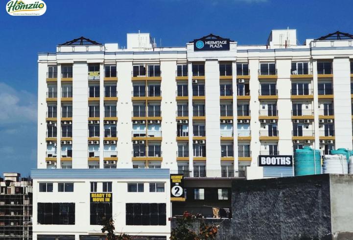 Hermitage Plaza Panchkula - Premium Commercial Offices &amp; Retail Shops on PR-7 Highway in Zirakpur – elevation
