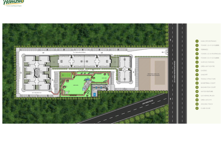 Hi Greens Zirakpur: Luxury 3/4 BHK Apartments in Zirakpur | Best Residential Projects in Zirakpur | RERA Approved – lobby