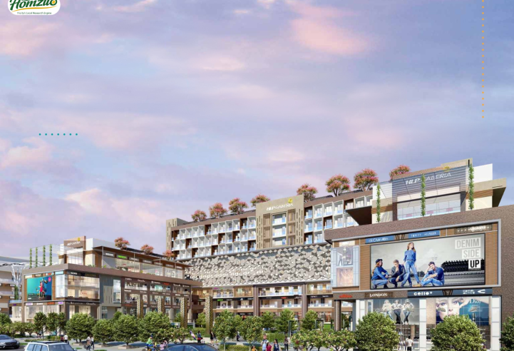 HLP Galleria Sector 62 Mohali | Commercial Projects in Mohali | SCO Shops Offices Retail | RERA PBRERA-SAS81-PC0100 – elevation