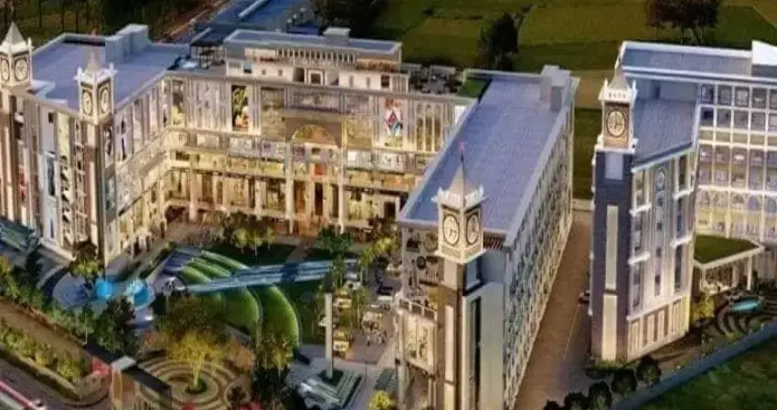 HLP Social Square Sector 66 Mohali | Best High-Street Retail, Food Court & Commercial Shops in Mohali Zirakpur – elevation