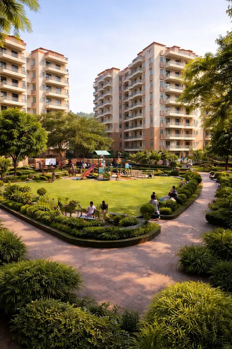 HMT Society GH-19 Sector 20 Panchkula | Best Residential Projects in Panchkula | Ready to Move Apartments – amenities area
