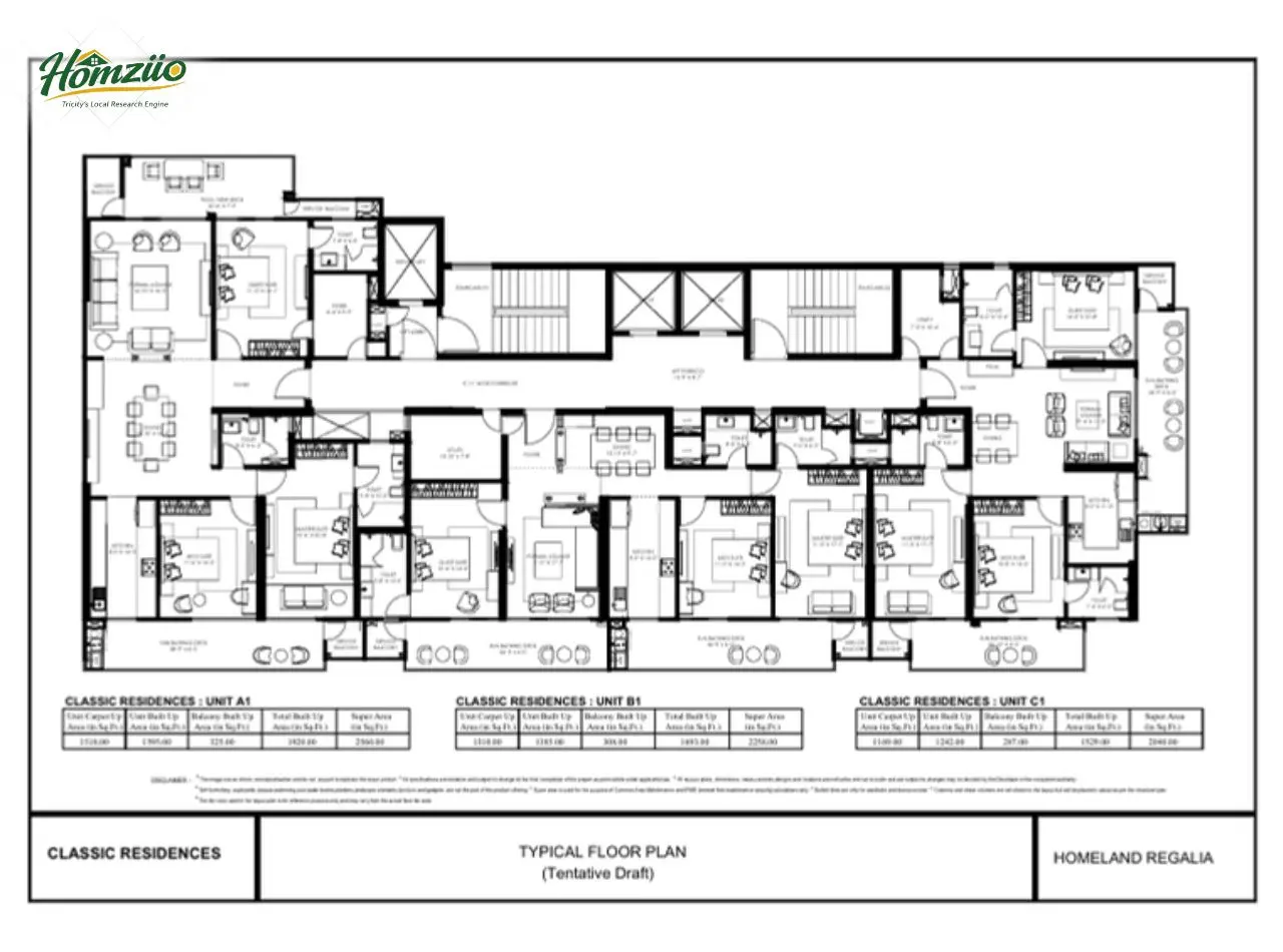 Classic Residences floor plan