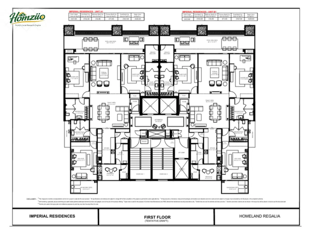 Imperial Residences floor plan