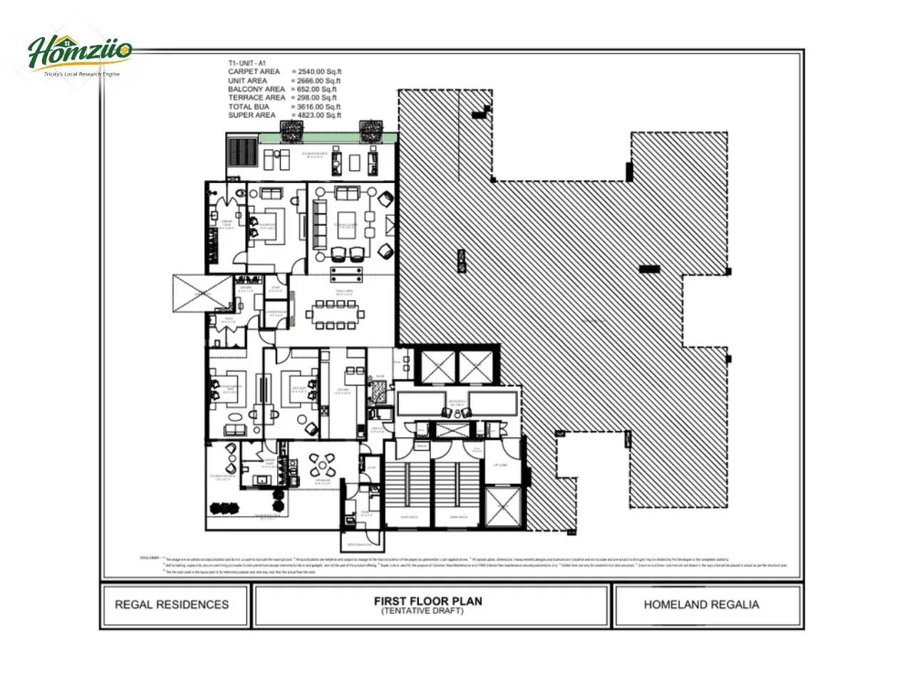 Regal Residences floor plan