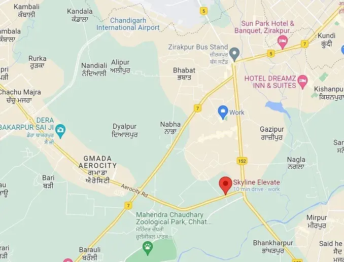 Skyline Elevate Zirakpur Mohali | Best Luxury 3/4 BHK High-Rise Apartments | Upcoming Residential Projects in Mohali – gallery image 13